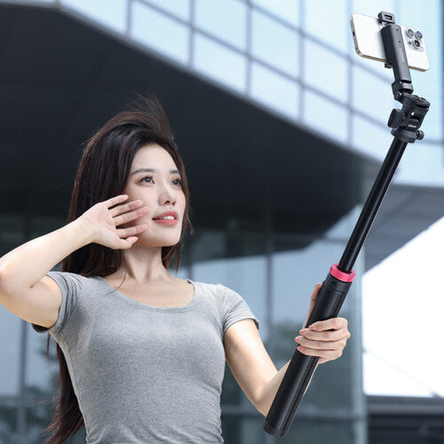 Ulanzi MT-78 - Trépied Téléphone avec Tête Ball, Perche Selfie & Télécommande Bluetooth