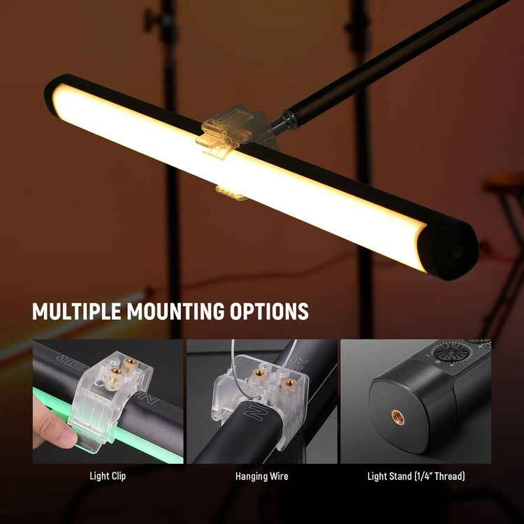 Neewer TL60 RGB LED Tube Light 60cm — vue 5