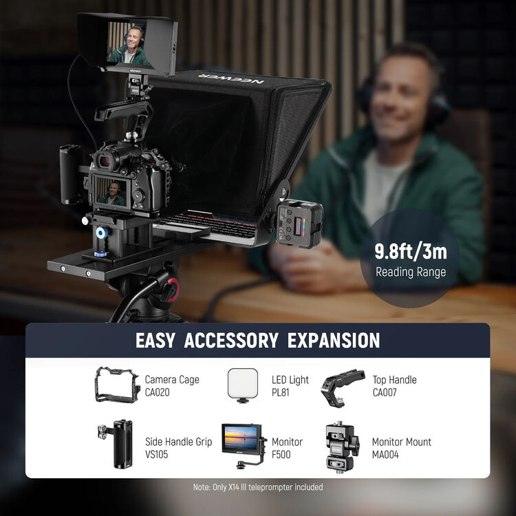 Neewer X14 III Téléprompteur Aluminium 14" — vue 6