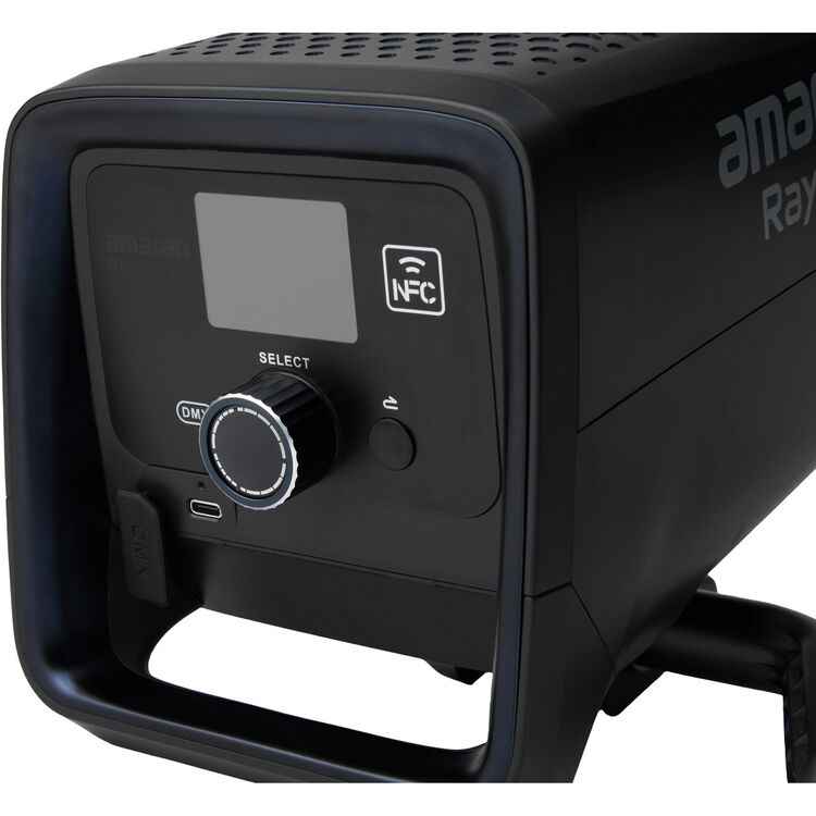 Amaran Ray 360c RGB LED Monolight 360W — vue 3