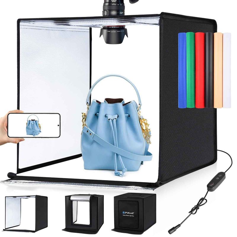 PULUZ 60cm Studio Photo Portable avec Éclairage LED — vue 2