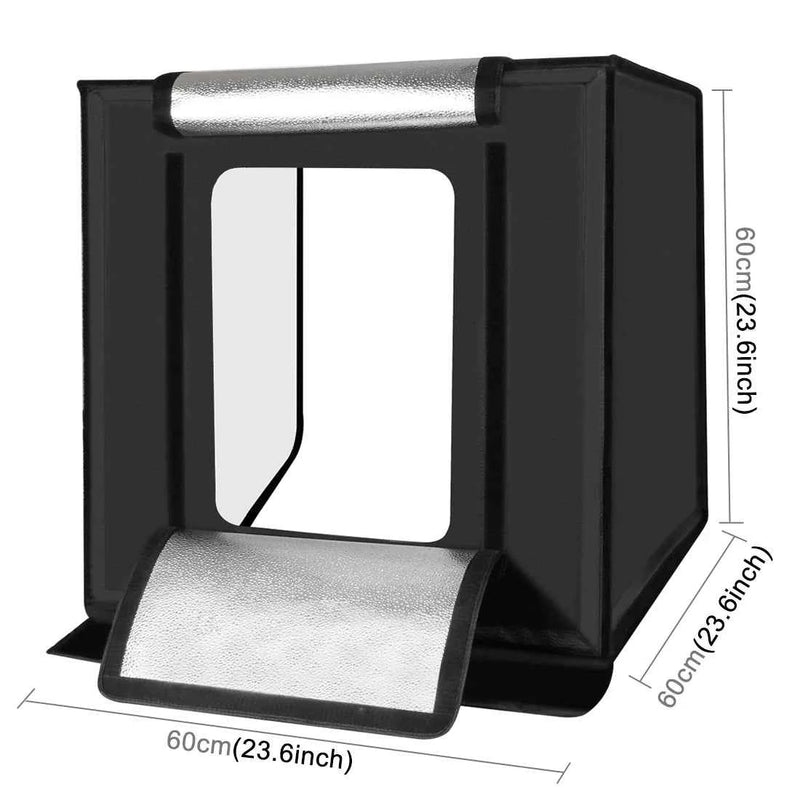 PULUZ 60cm Studio Photo Portable avec Éclairage LED — vue 4