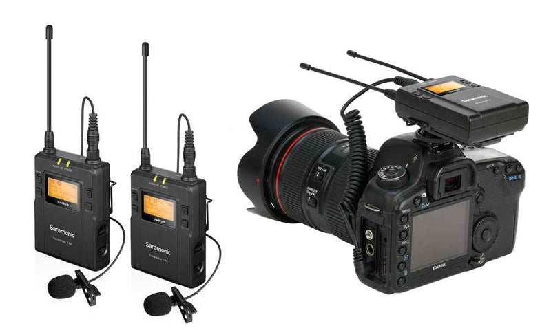 Système de microphone Lavalier sans fil UHF Saramonic UwMic9 Kit2 - Motion19 — vue 5