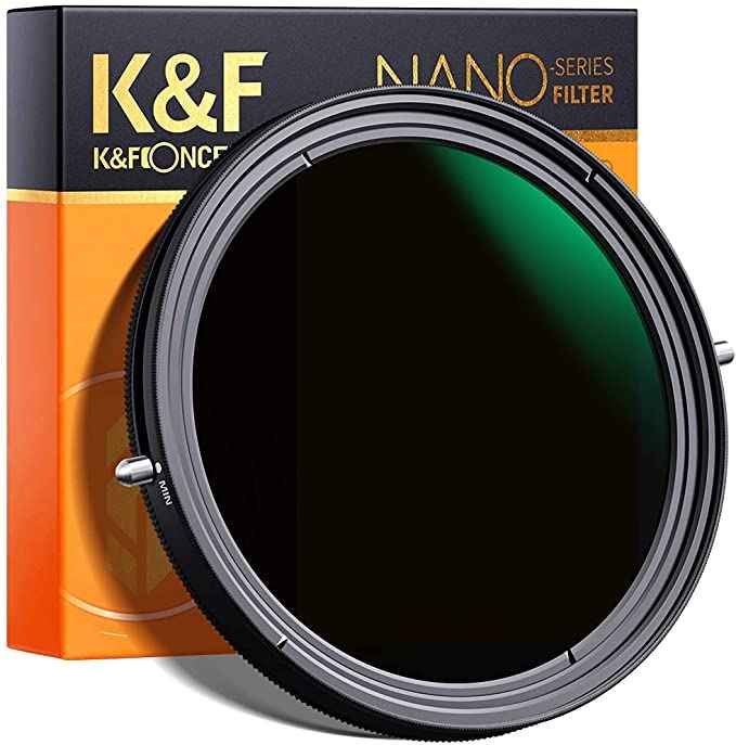 Filtre ND K&F CONCEPT réglable variable 2 en 1 - Motion19 — vue 2