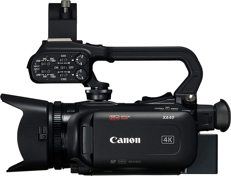 Caméscope Canon XA40 UHD 4K - Motion19 — vue 2