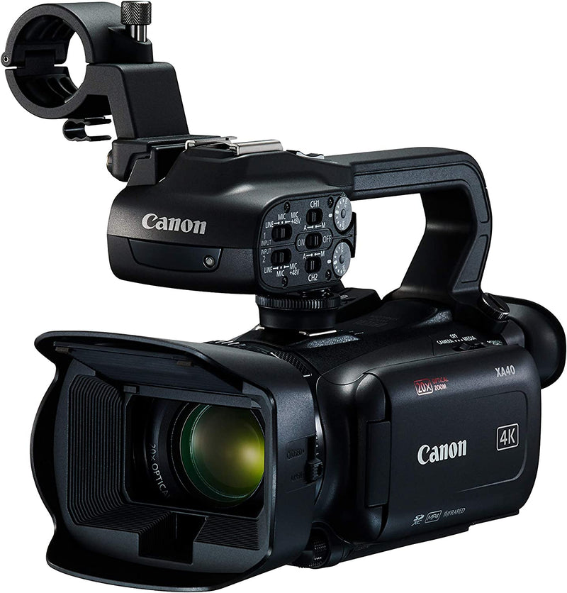 Caméscope Canon XA40 UHD 4K - Motion19 — vue 1