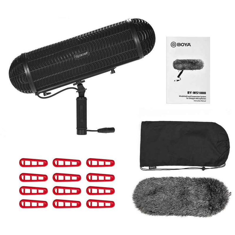 Boya BY-WS1000 windshield - Motion19 — vue 3