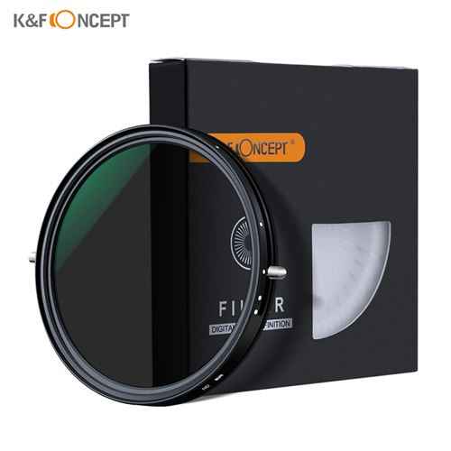 Filtre ND K&F CONCEPT réglable variable 2 en 1 - Motion19 — vue 4