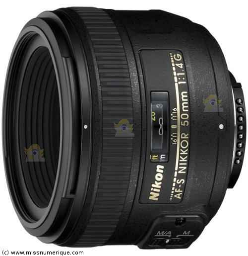 Objectif Nikon AF-S Nikkor 50 mm f/1.4G objectif photo - Motion19