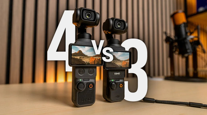 DJI Osmo Pocket 4 vs Pocket 3 Creator Combo : comparatif complet