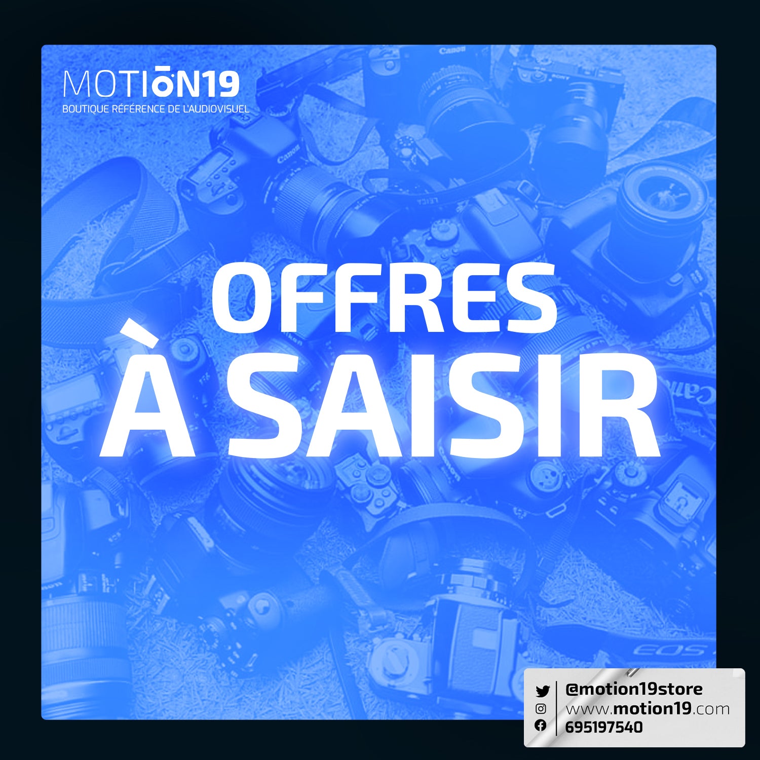 OFFRES SPECIALES A SAISIR