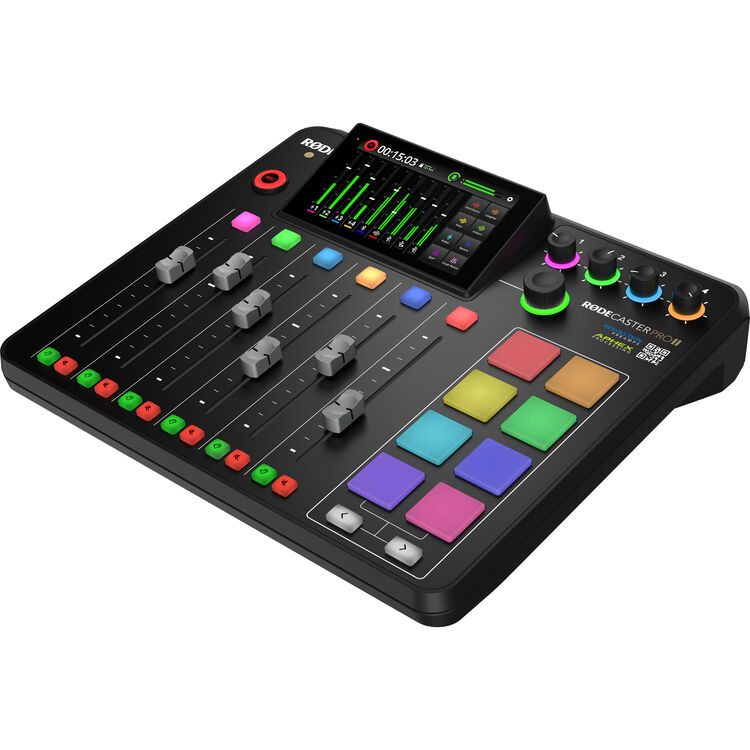 RODECaster Pro II — vue 3