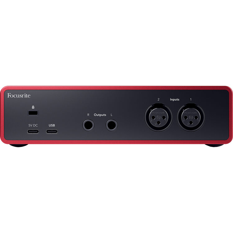 Focusrite Scarlett 2i2 USB-C — Interface Audio 2 entrées / 2 sorties (4ème Génération) — vue 5