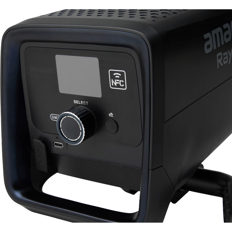 Amaran Ray 360c RGB LED Monolight 360W — vue 3