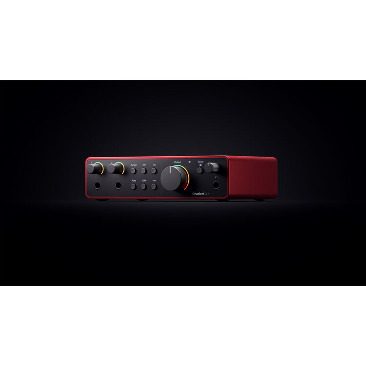 Focusrite Scarlett 2i2 USB-C — Interface Audio 2 entrées / 2 sorties (4ème Génération) — vue 7