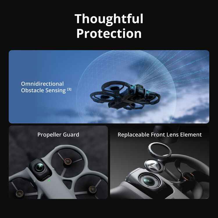 DJI Avata 360 Fly More Combo avec radiocommande RC 2 — vue 3
