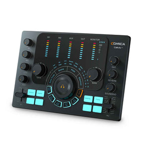 Comica ADCASTER C2 - Interface Audio Multifonction Podcast, Enregistrement & Streaming — miniature 1