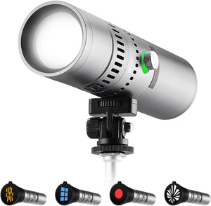K&F Concept SP25C — Spotlight LED RGB 25W avec Gobos — miniature 1