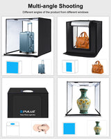 PULUZ 60cm Studio Photo Portable avec Éclairage LED — miniature 3