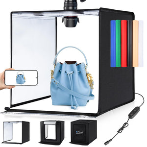 PULUZ 60cm Studio Photo Portable avec Éclairage LED — miniature 2