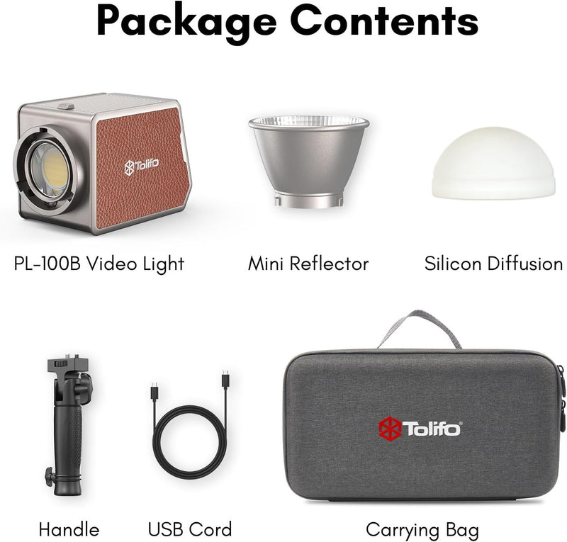 Tolifo PL-100RGB — vue 2