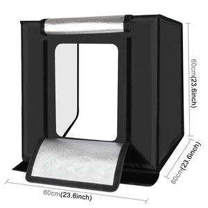 PULUZ 60cm Studio Photo Portable avec Éclairage LED — miniature 4