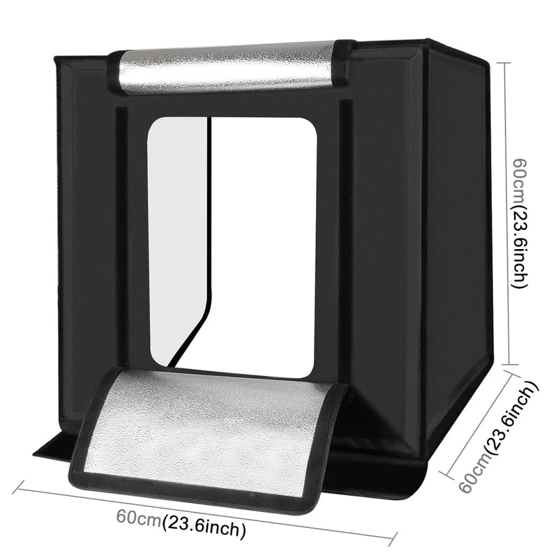 PULUZ 60cm Studio Photo Portable avec Éclairage LED — vue 4