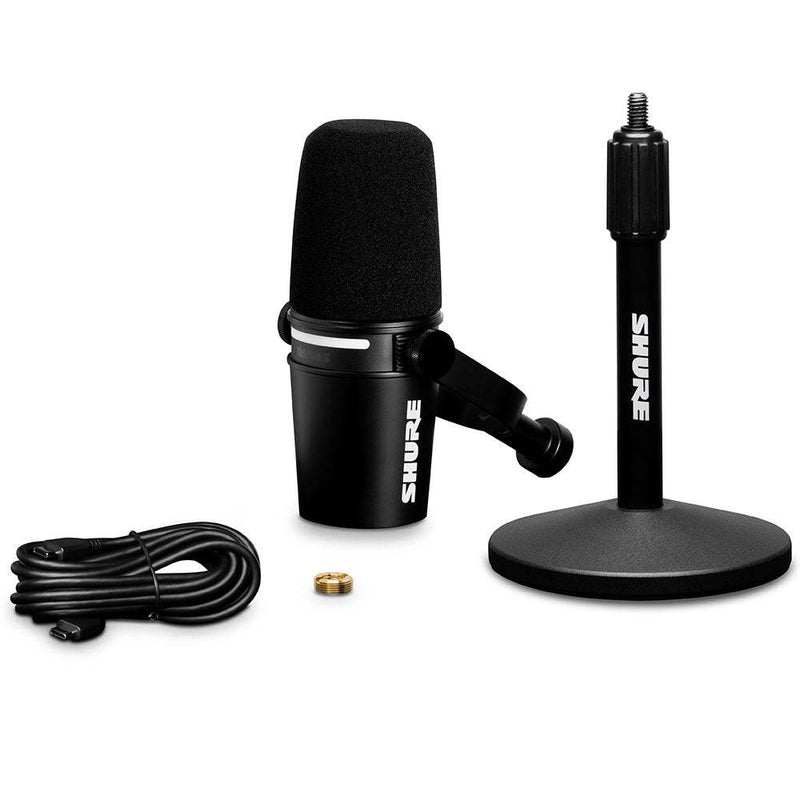 Shure MV7+ — vue 2