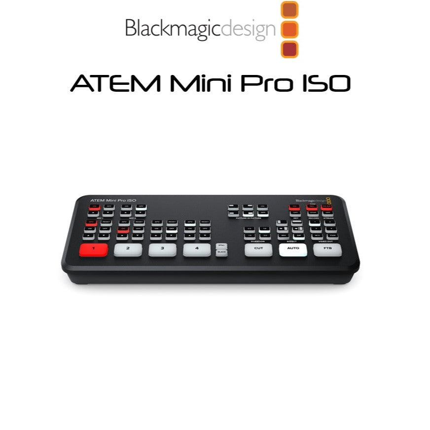 Blackmagic Design Atem Mini Pro Iso - Motion19 — vue 1