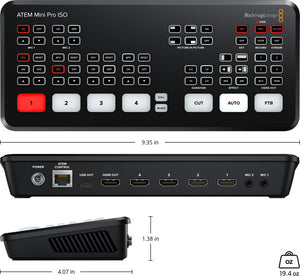 Blackmagic Design Atem Mini Pro Iso - Motion19 — miniature 3