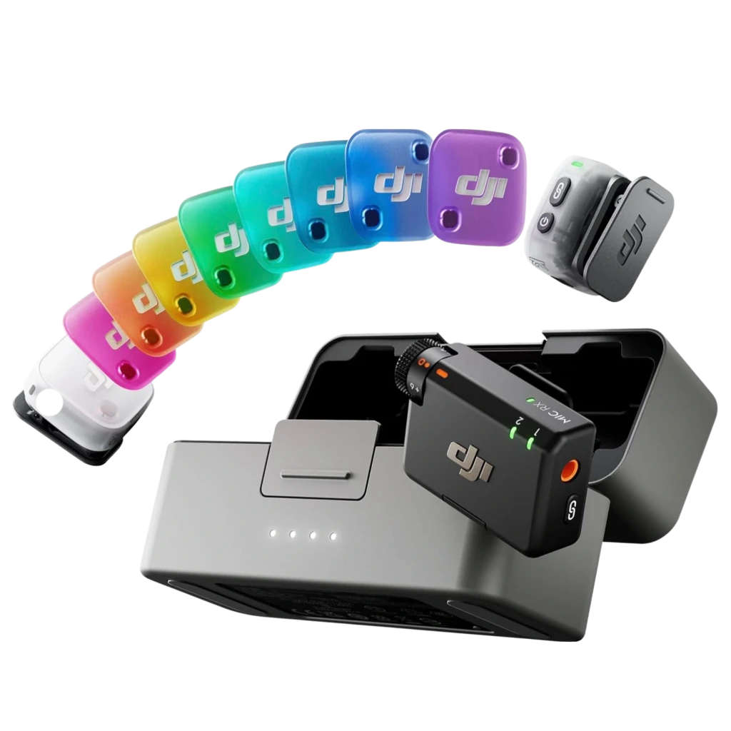 DJI Mic Mini 2 (2 TX + 1 RX) — vue 3