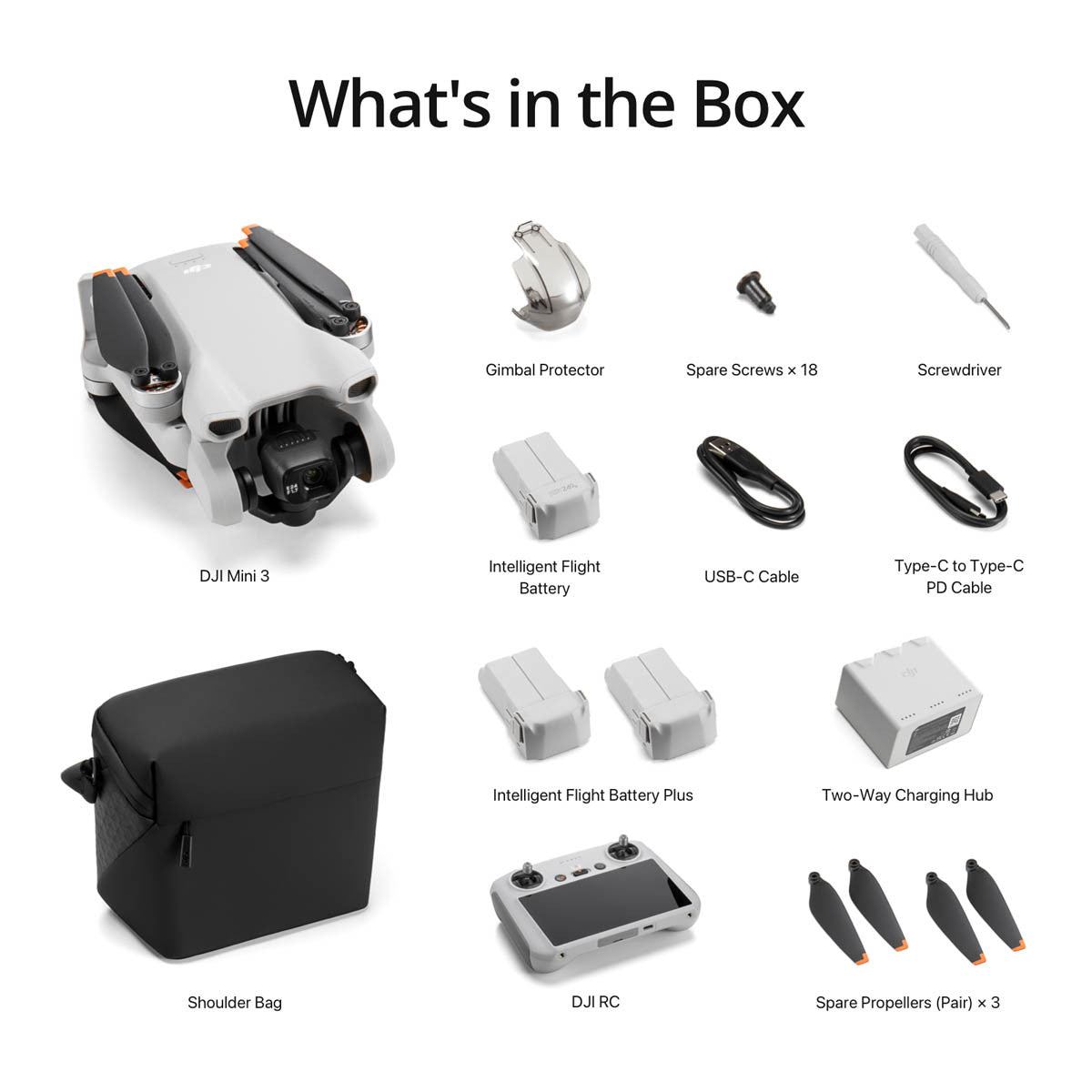 DJI Mini 3 Fly More Combo avec DJI RC - Motion19 — vue 3
