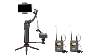 Système de microphone Lavalier sans fil UHF  Saramonic UwMic9 Kit2 - Motion19 — miniature 3