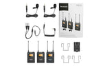 Système de microphone Lavalier sans fil UHF  Saramonic UwMic9 Kit2 - Motion19 — miniature 4