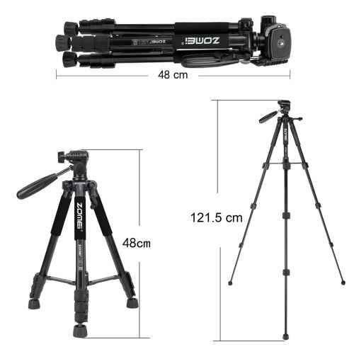 Trépied Professionnel  ZOMEI  Q111  pour Appareil Photo et Camera - Motion19 — vue 2
