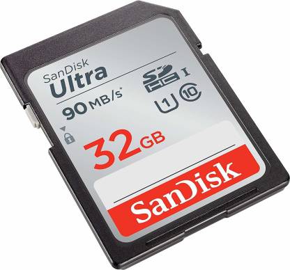Carte SanDisk Ultra SDHCSD  32Gb 90Mbps