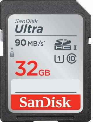 Carte SanDisk Ultra SDHCSD  32Gb 90Mbps - Motion19 — vue 1
