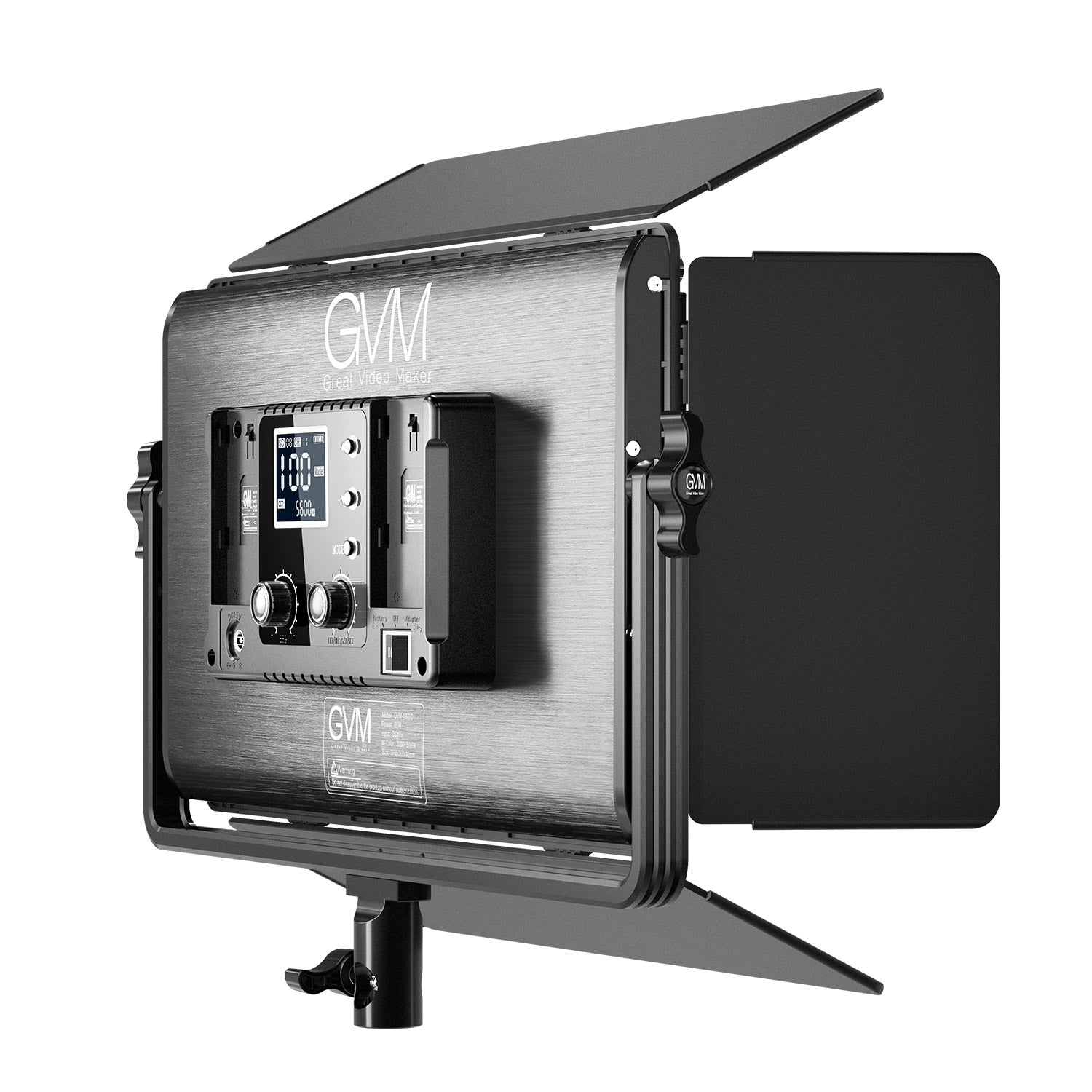 Lumière vidéo bicolore et RVB GVM-1500D 75 W