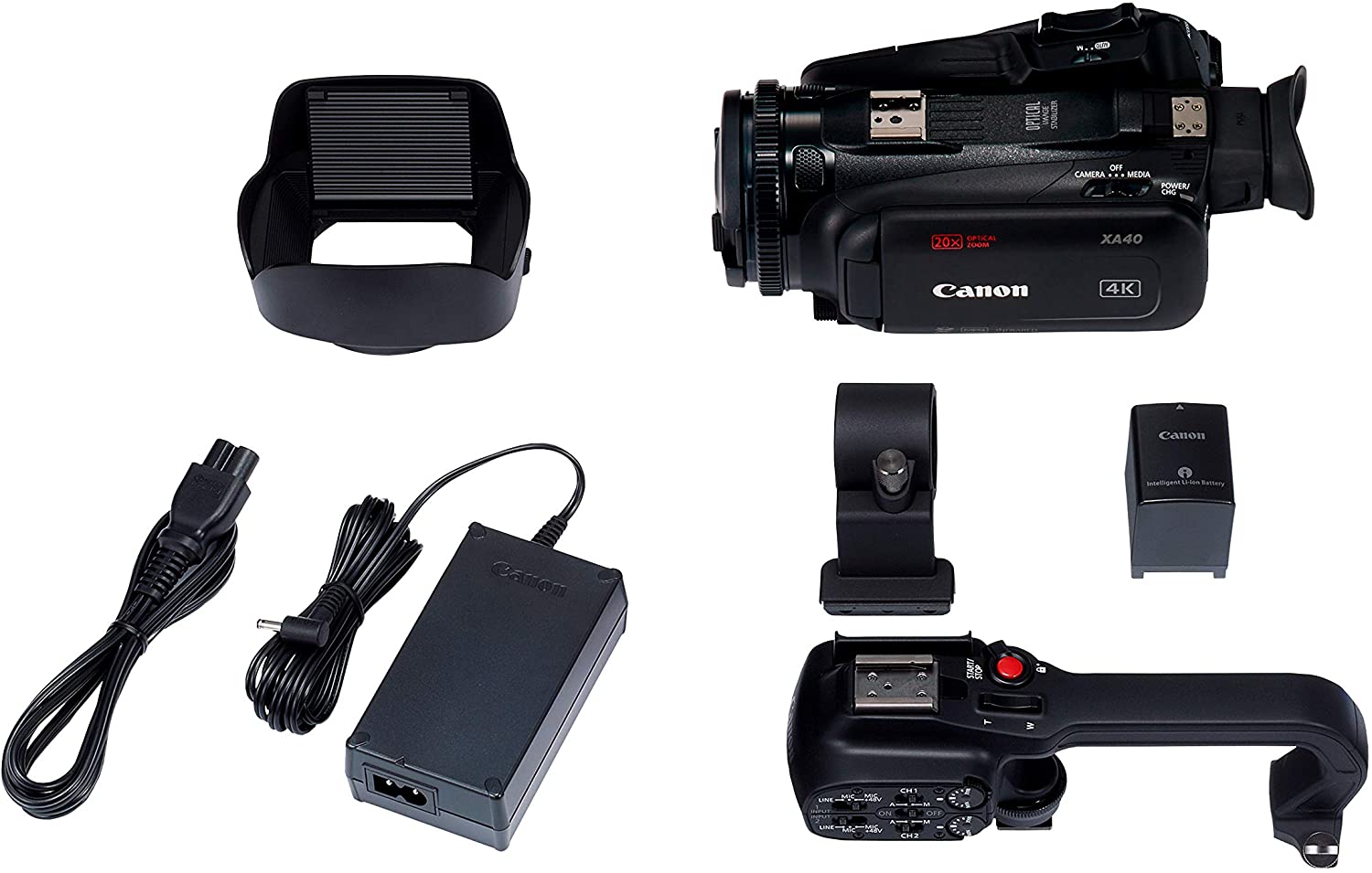 Caméscope Canon XA40 UHD 4K - Motion19 — vue 3