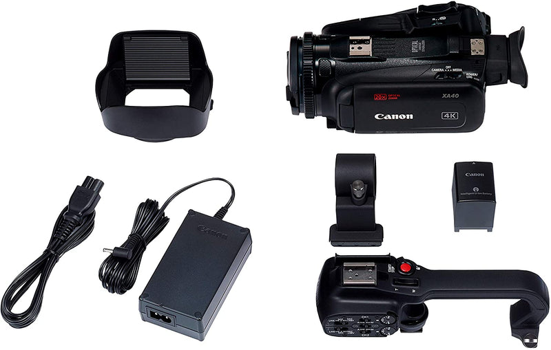 Caméscope Canon XA40 UHD 4K - Motion19 — vue 3