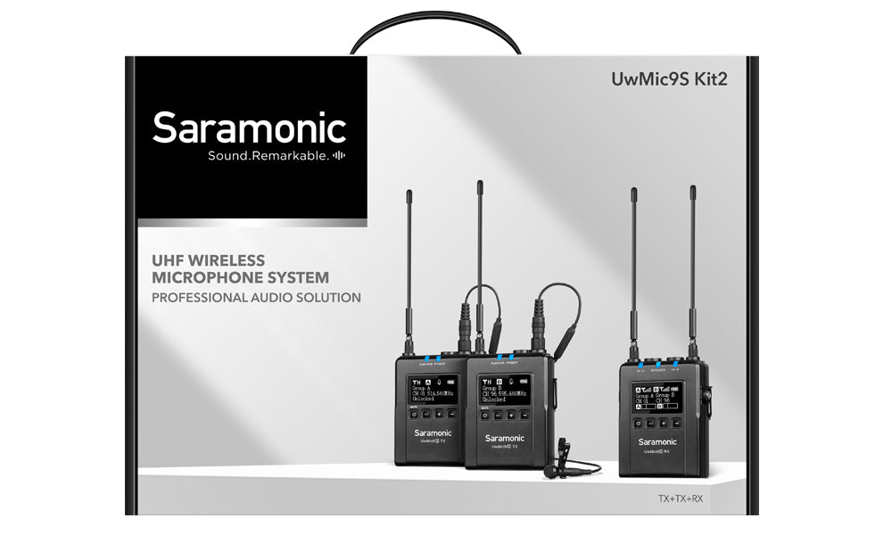 Système de microphone sans fil Saramonic UwMic9s