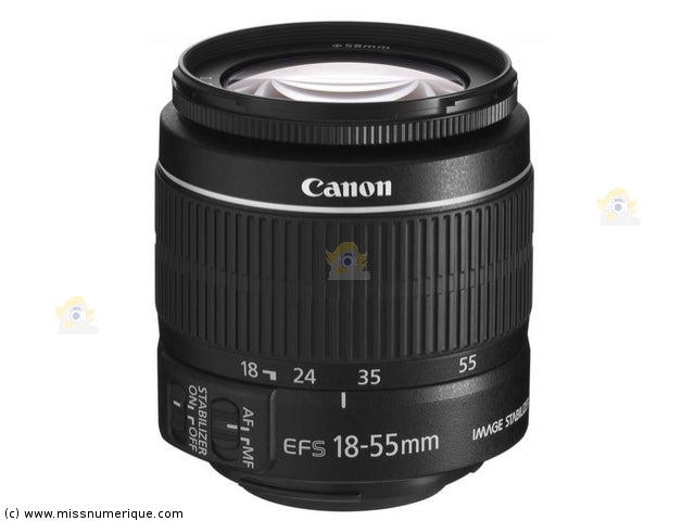 Canon EF-S 18-55 mm f/3.5-5.6 IS II objectif photo