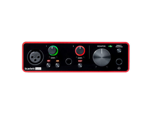 Focusrite Scarlett Solo Studio 3ème génération kit interface audio  ( précommande )