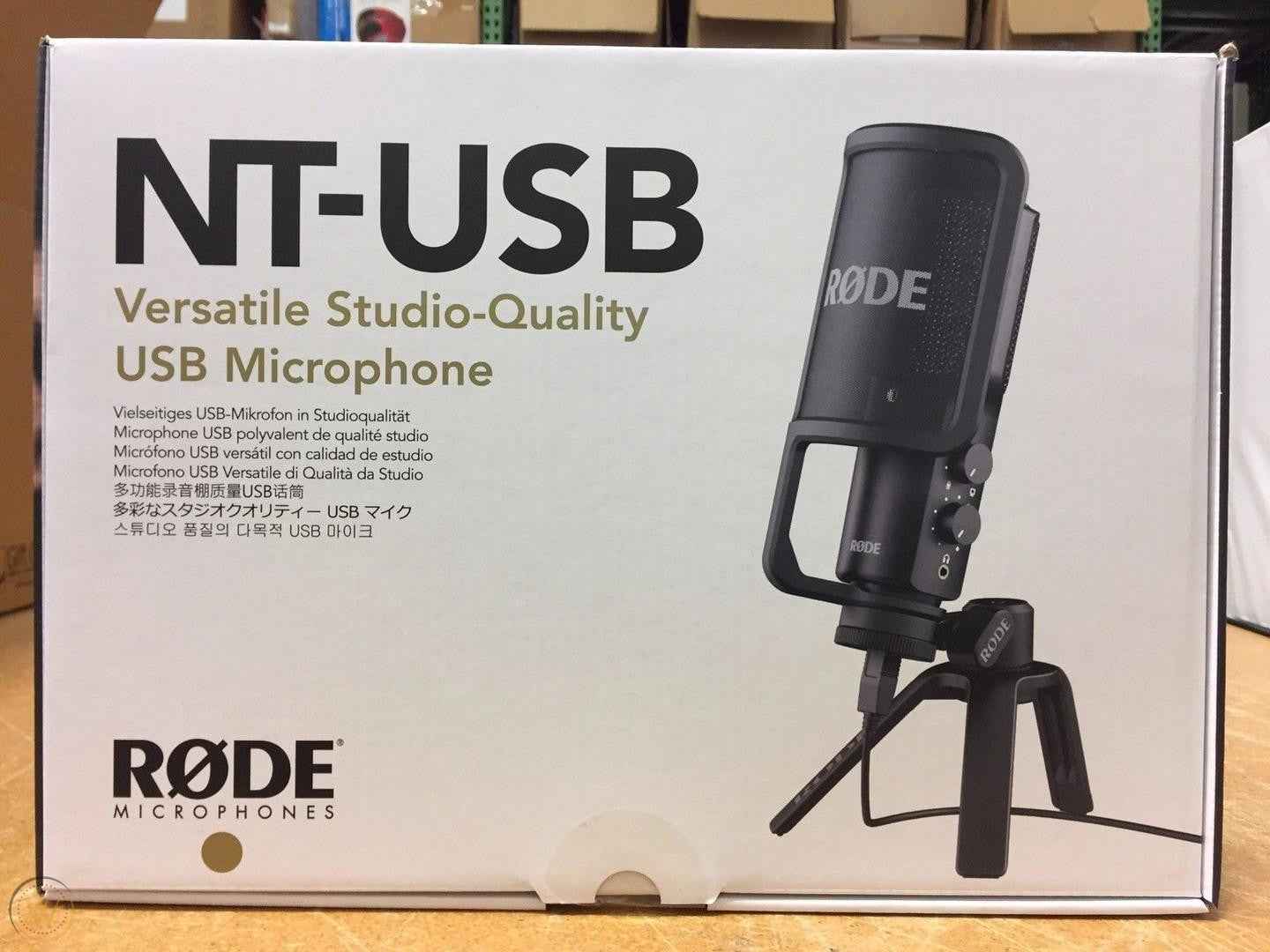 Micro Rode NT-USB - Motion19 — vue 2