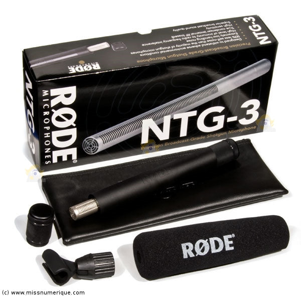 Rode microphone canon NTG-3 Microphone vidéo directionnel  ( précommande )
