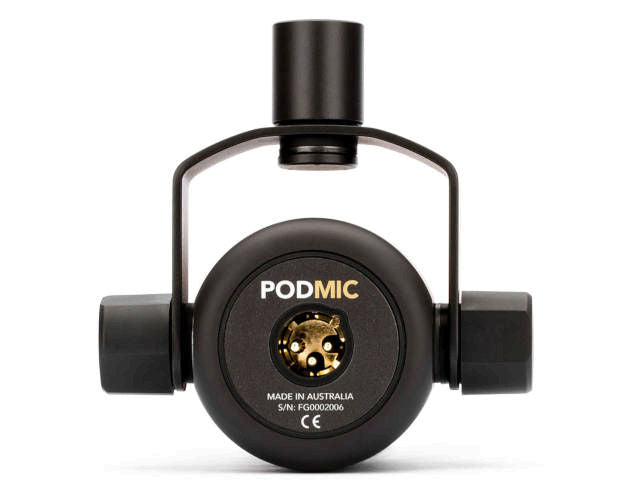 Rode PodMic microphone de broadcasting - Motion19 — vue 1