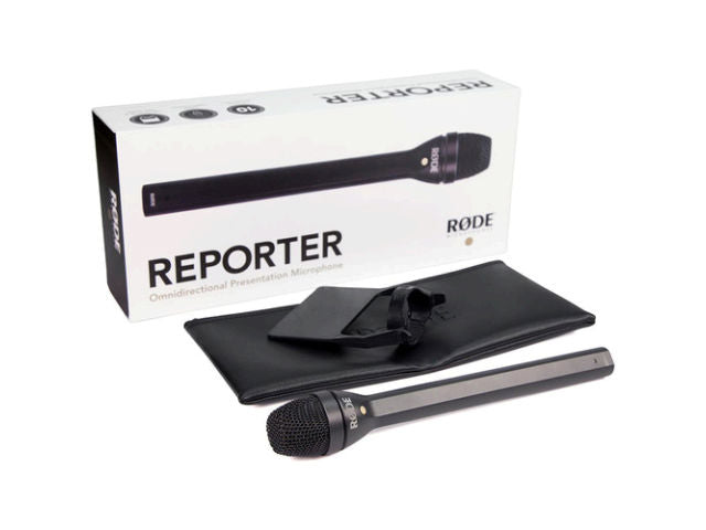 Rode Reporter Microphone main reportage  ( précommande )