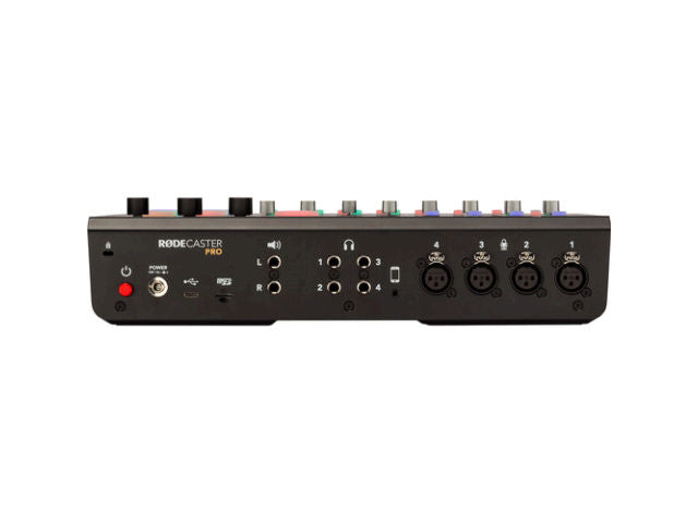 Rode RodeCaster Pro interface audio + 4 accessoires RodeCaster Pro + 2 micros Rode Podmic + 2 pieds DS1 Rode   ( précommande )