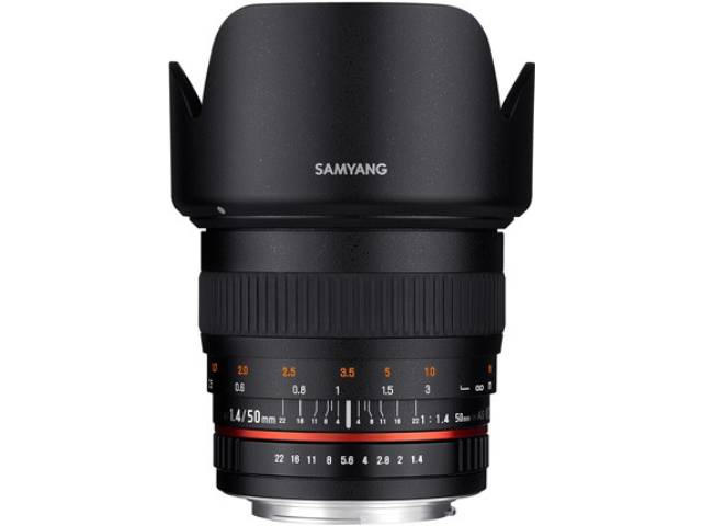 Samyang 50 mm F1.4 AS UMC monture Sony A objectif photo  (Précommande)