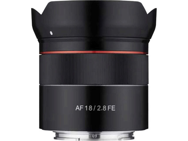 Samyang AF 18 mm f/2.8 monture Sony FE objectif photo   (Précommande)